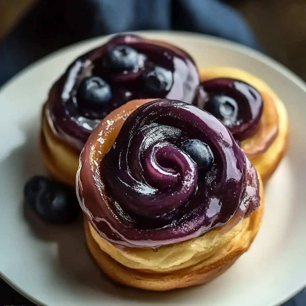 Blueberry Cinnamon Rolls