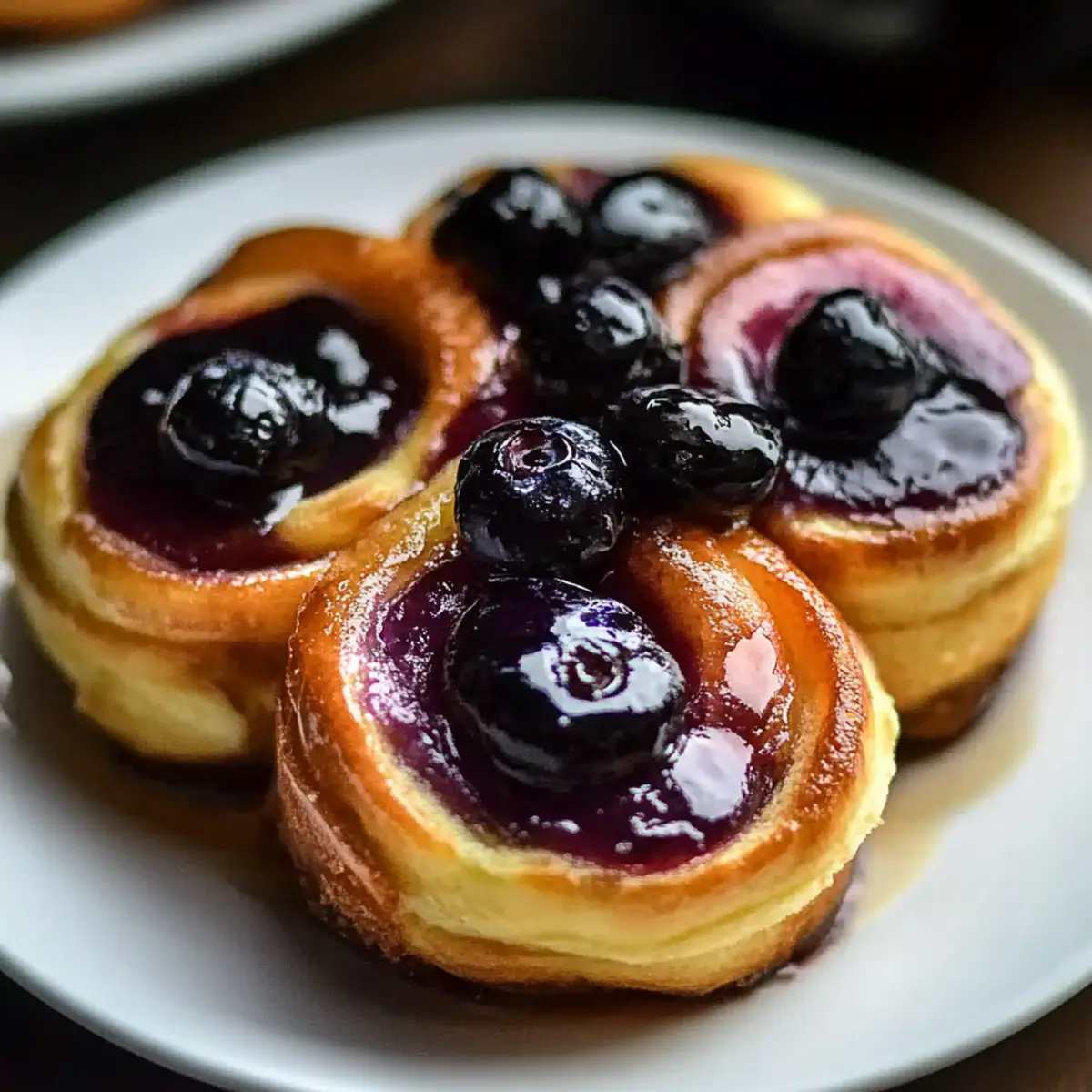 Blueberry Cinnamon Rolls