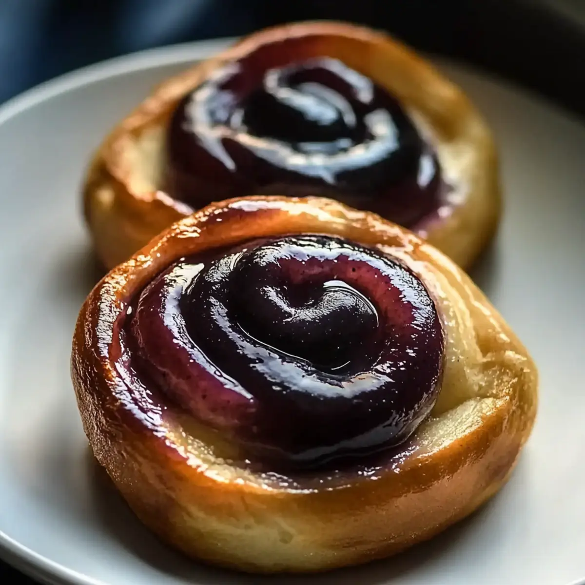 Blueberry Cinnamon Rolls
