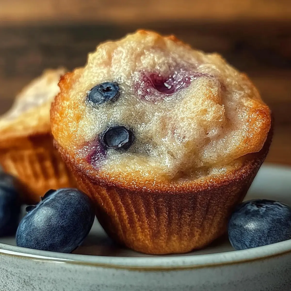 Blueberry Cream Cheese Muffins