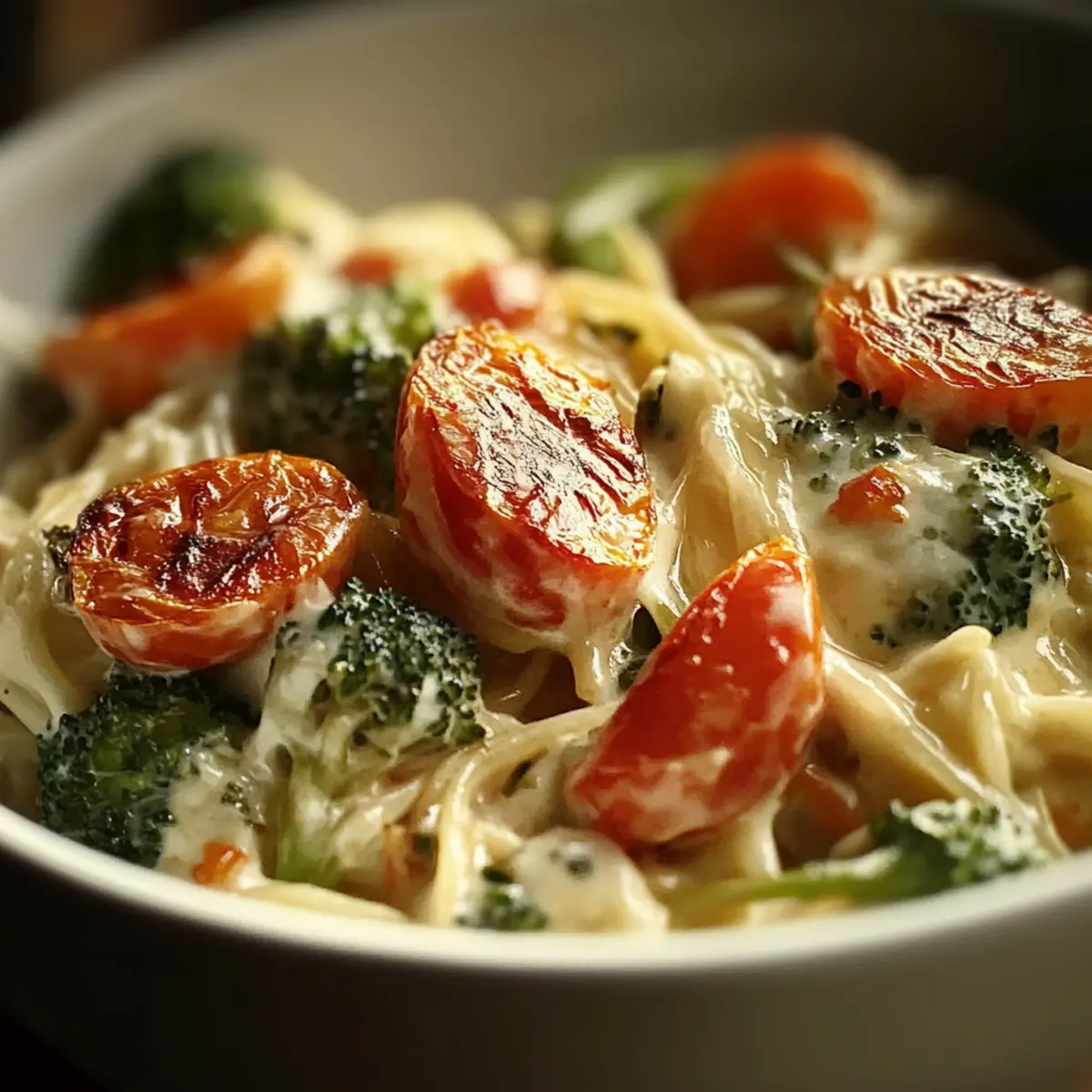 Boursin Orzo Bake: Creamy, One-Pan Dinner with Chicken & Veggies → Creamy Orzo Bake with Chicken and Veggies
