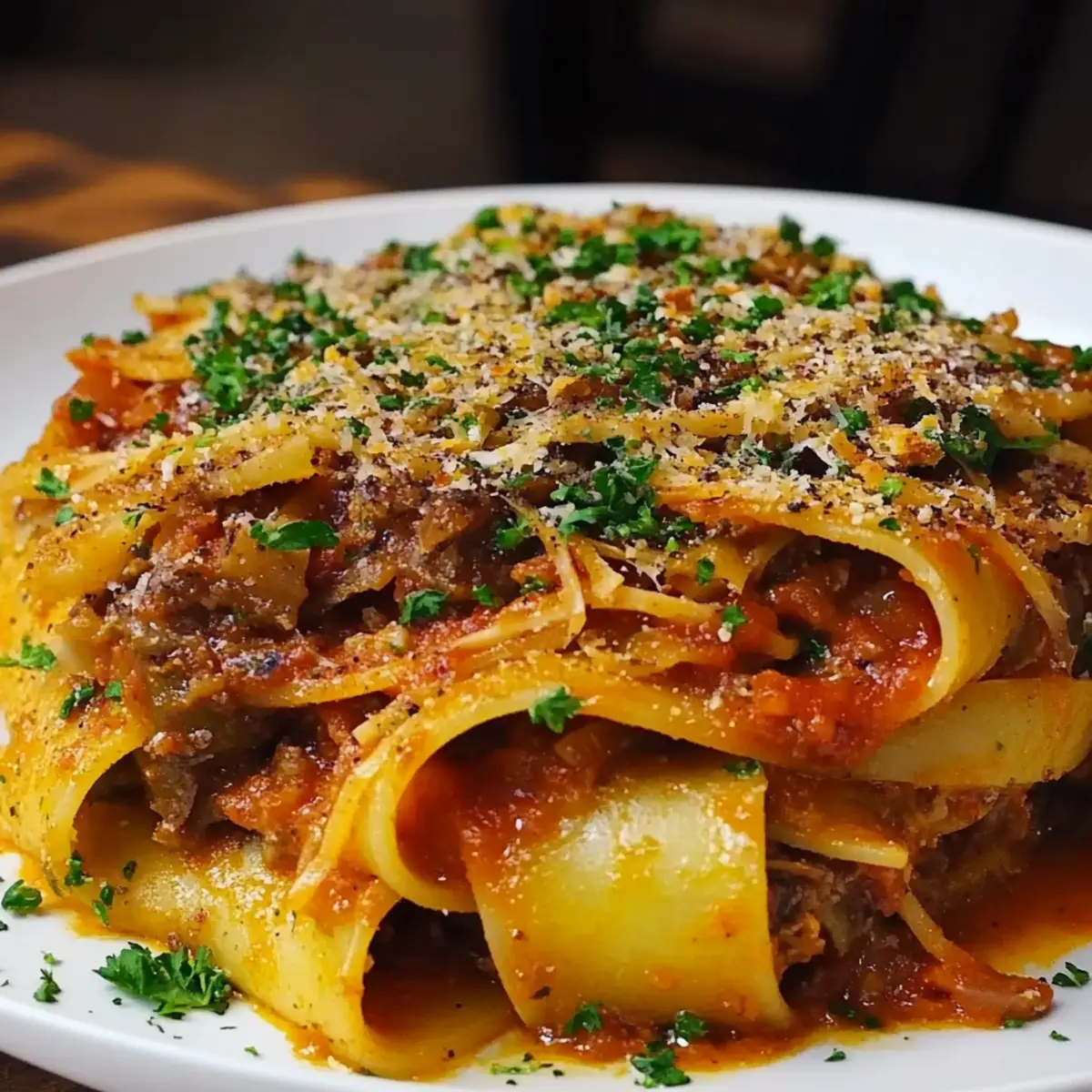 Braised Beef Pasta