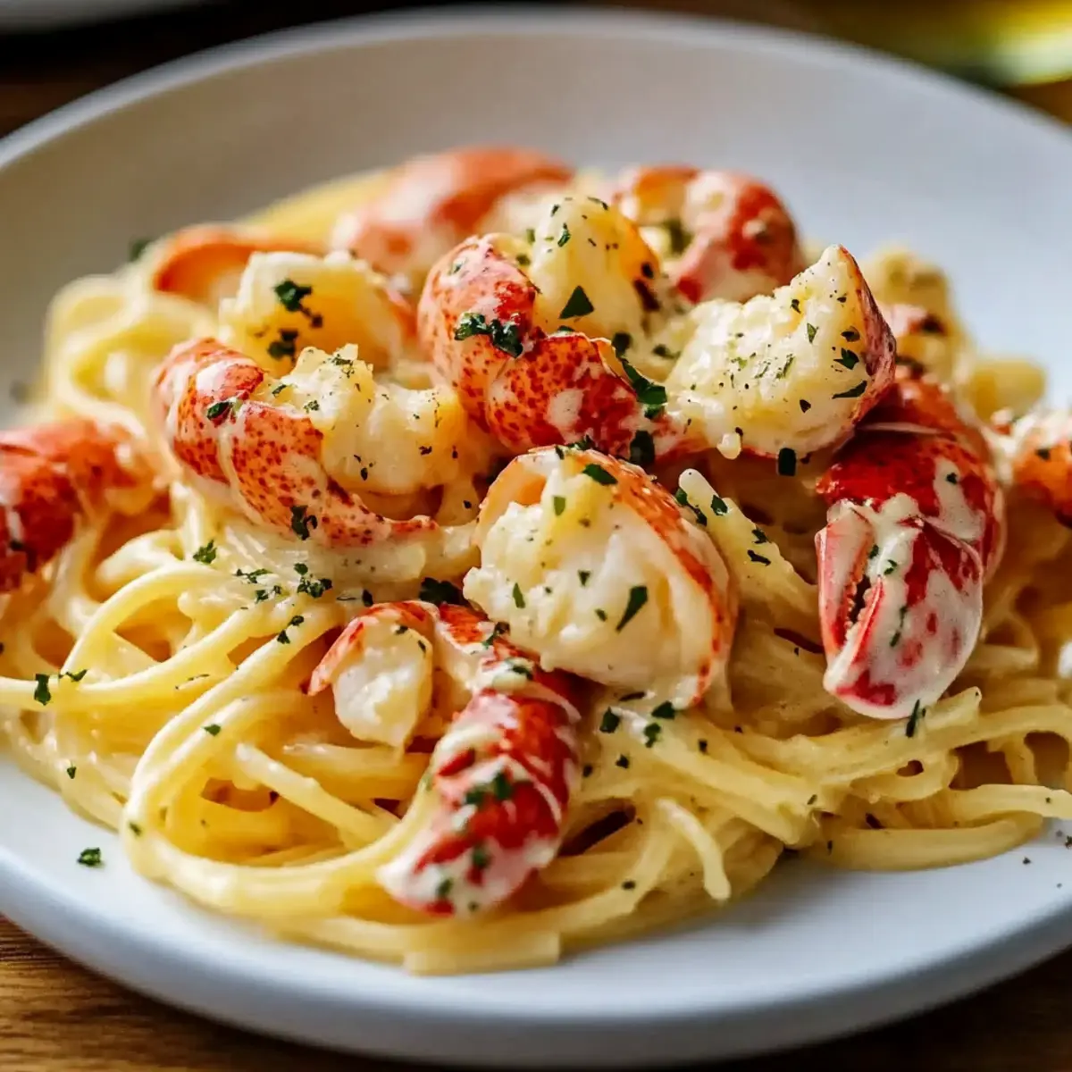 Buttered Lobster Pasta
