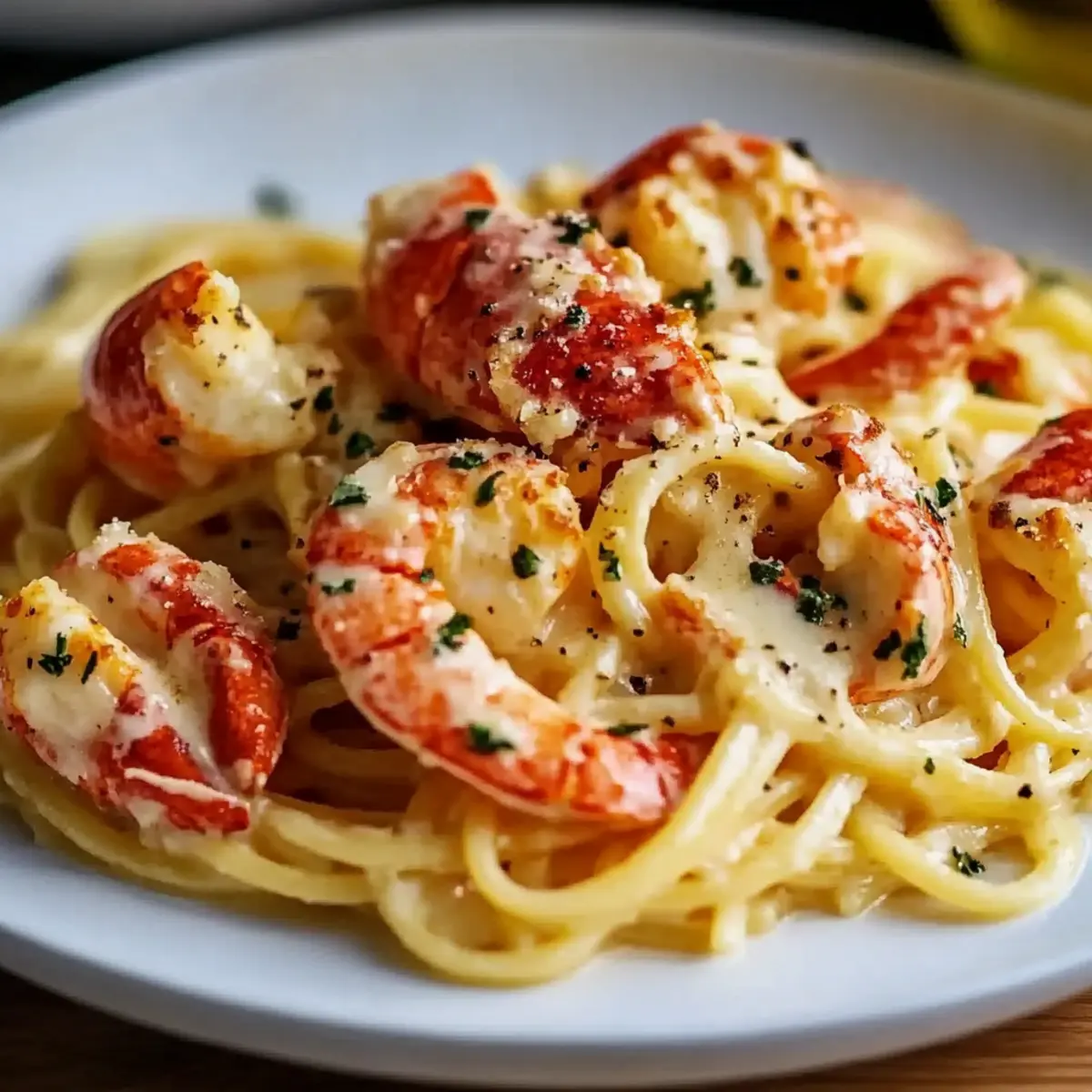 Buttered Lobster Pasta