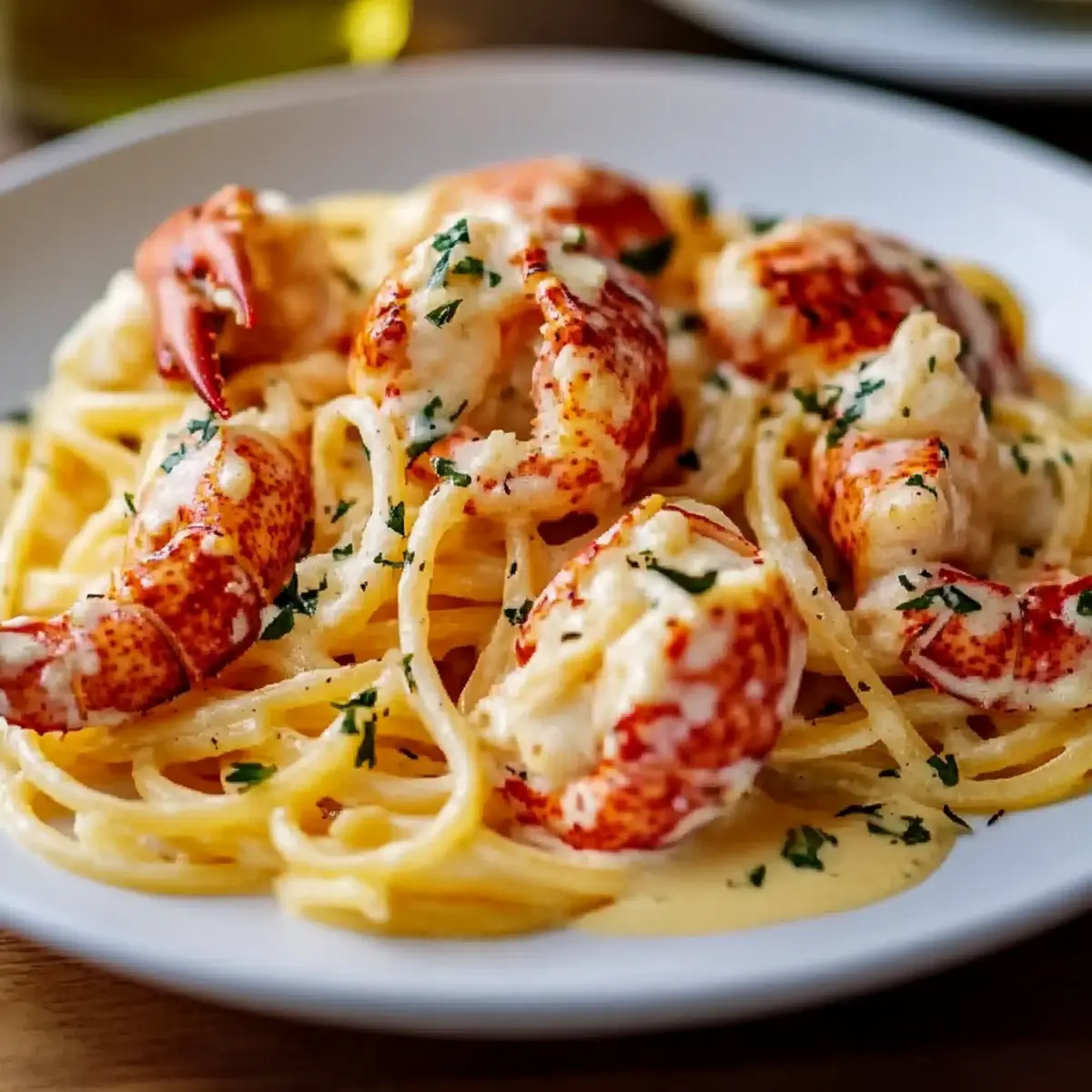 Buttered Lobster Pasta
