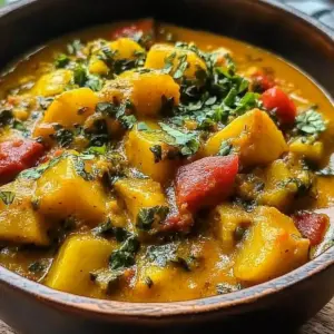 Caribbean-Style Plantain Curry
