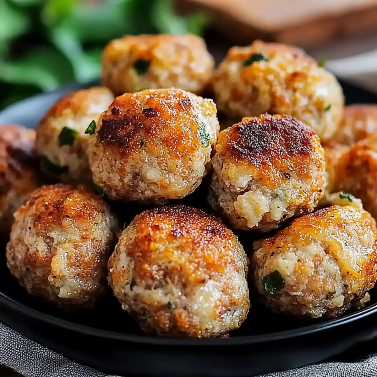 Cheddar Bay Sausage Balls
