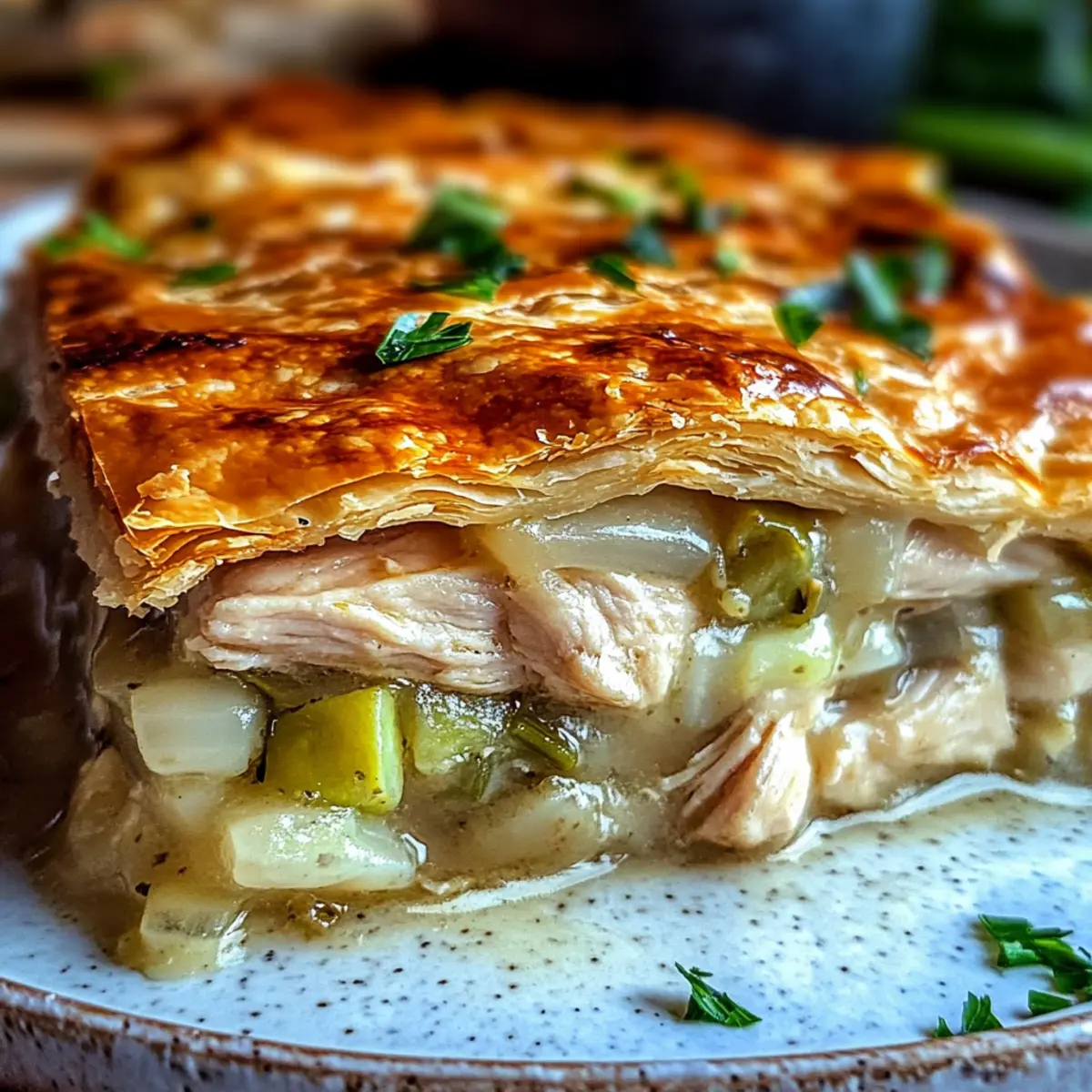 Chicken And Leek Pie