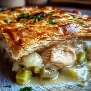 Chicken And Leek Pie