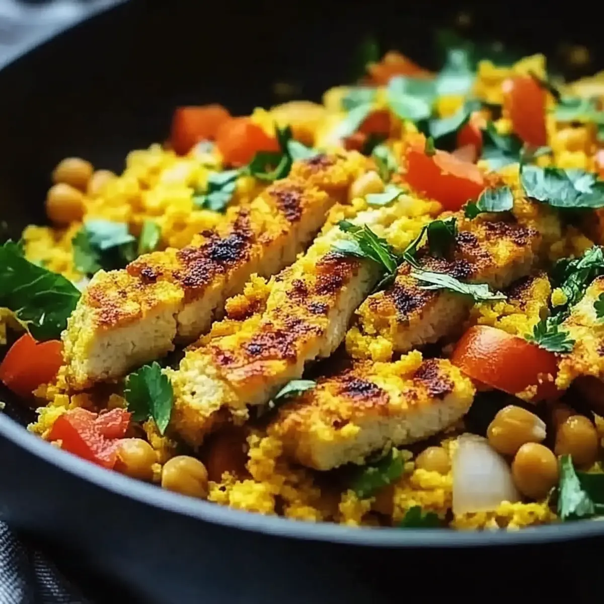 Chickpea Scramble