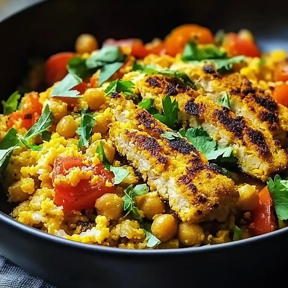 Chickpea Scramble