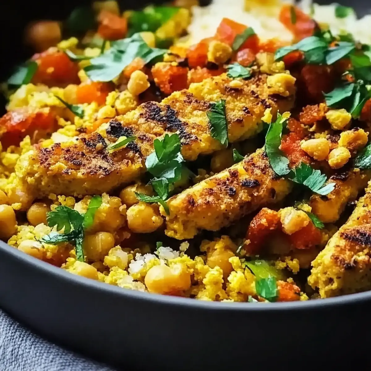 Chickpea Scramble