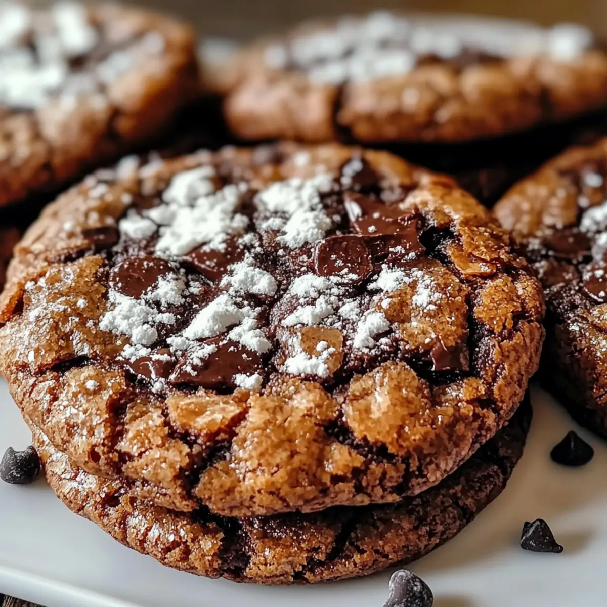 Chocolate Brownie Cookies