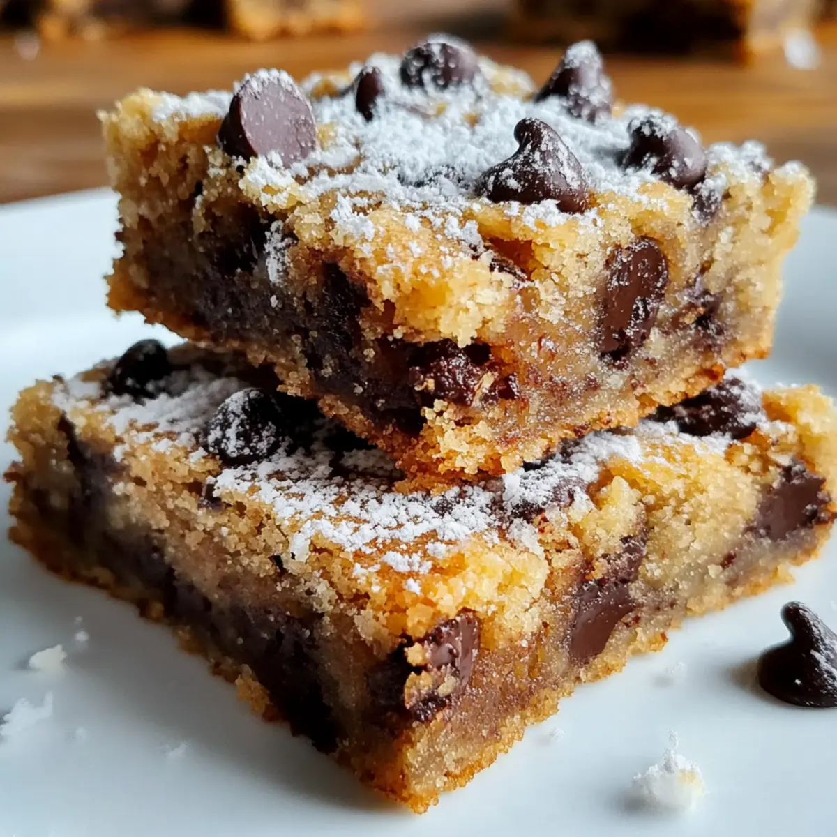 Chocolate Chip Banana Bars