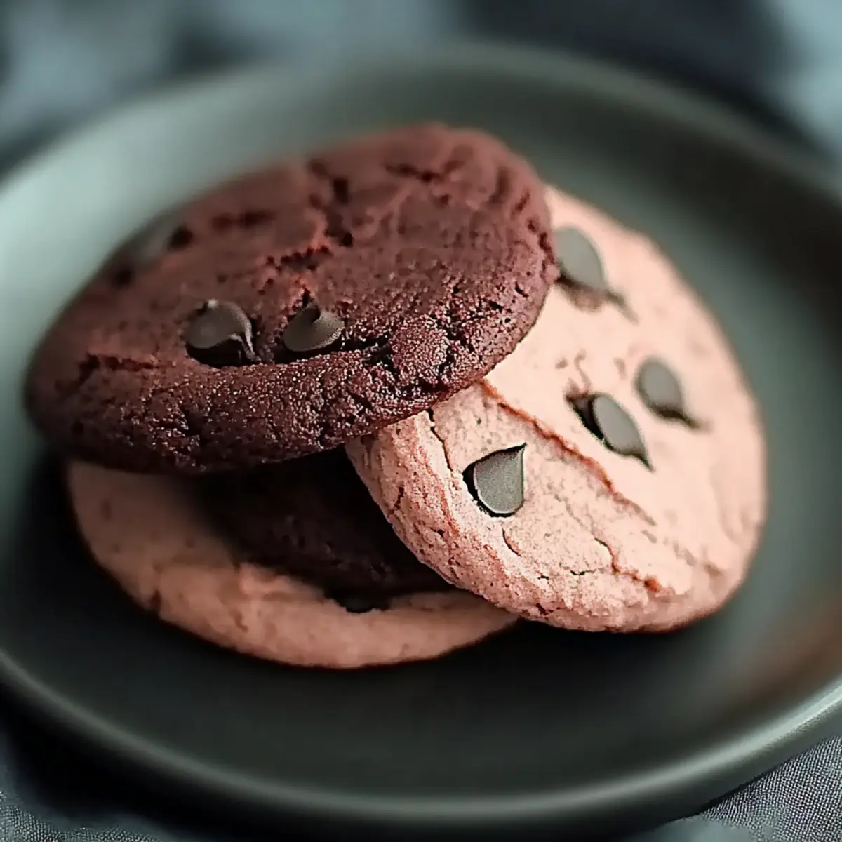 Chocolate Covered Strawberry Cookies