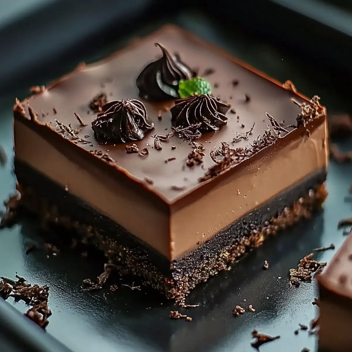 Chocolate Mousse Brownies