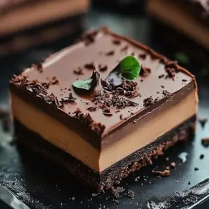 Chocolate Mousse Brownies