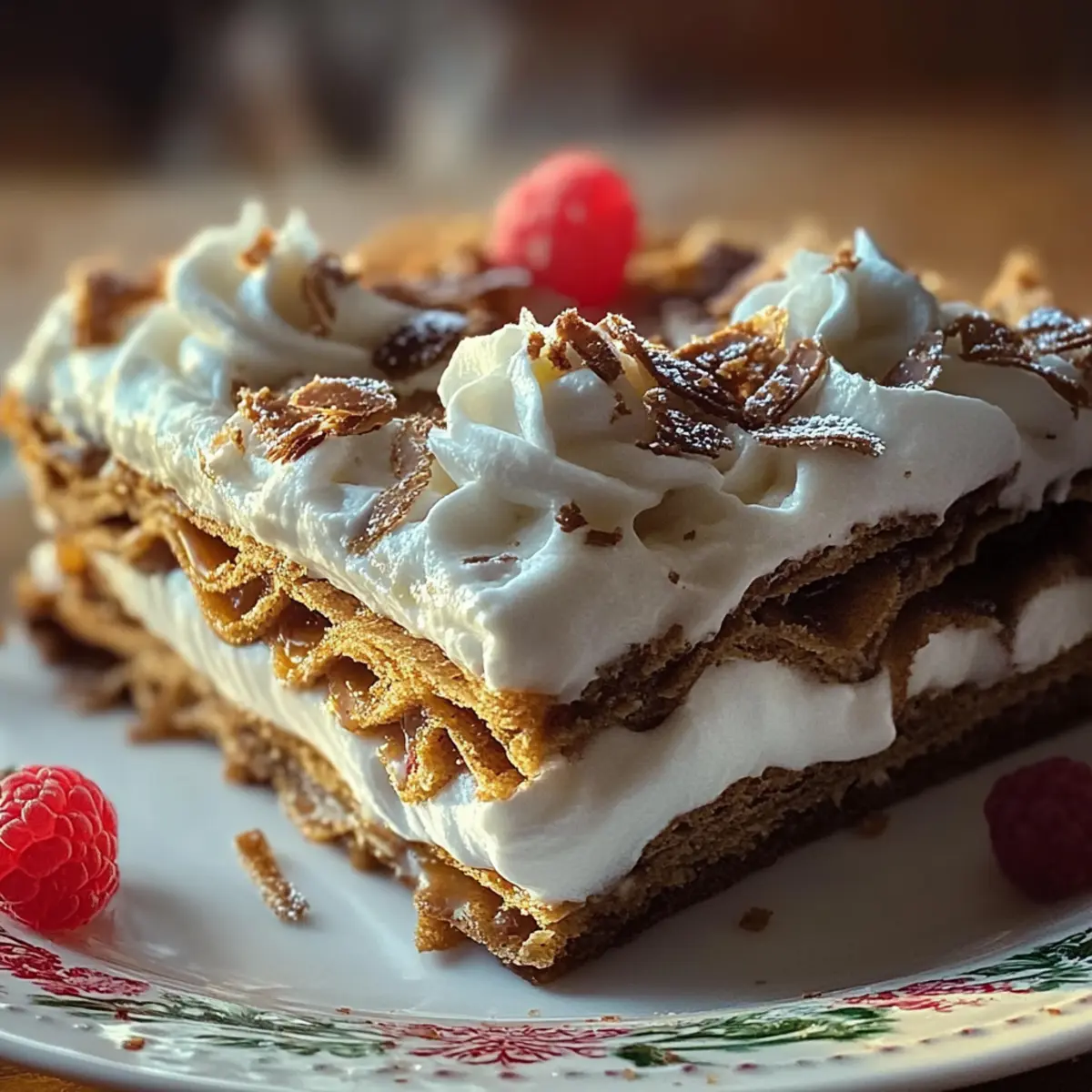 Christmas Cookie Lasagna