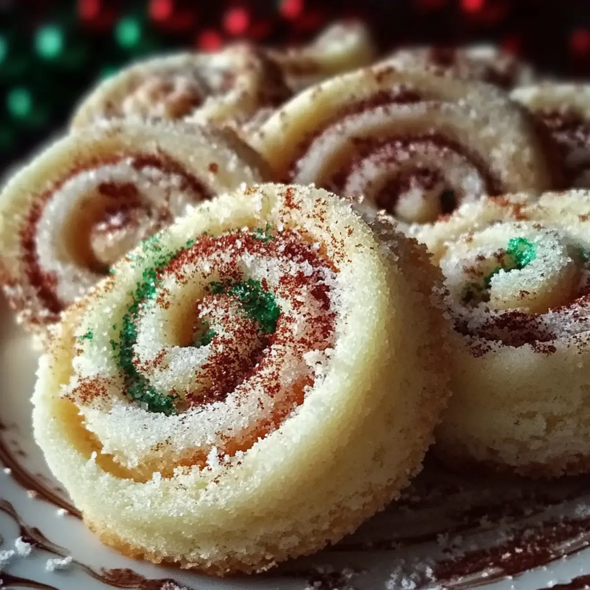 Christmas Pinwheel Cookies