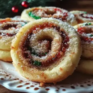 Christmas Pinwheel Cookies