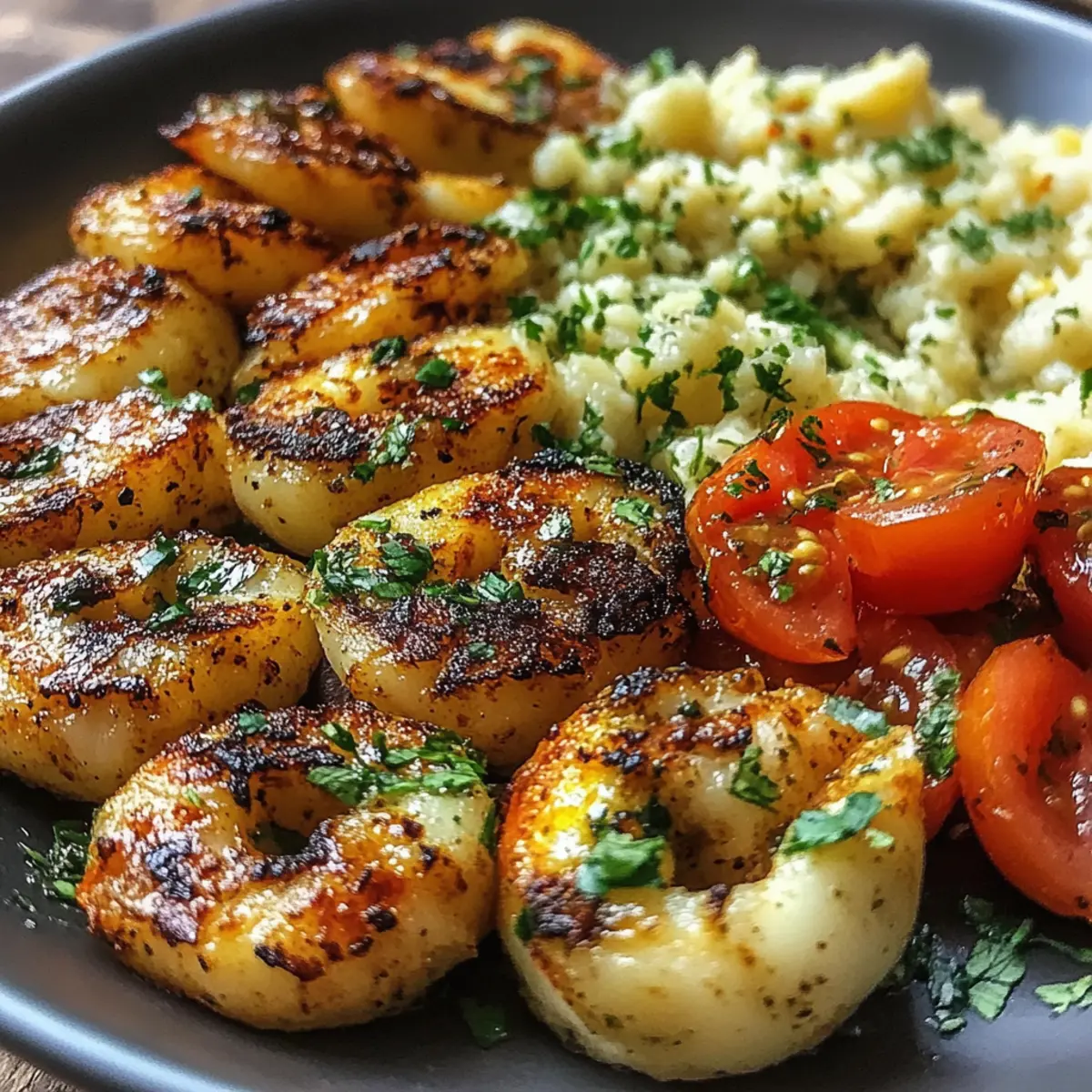 Cilantro Lime Shrimp Bowl