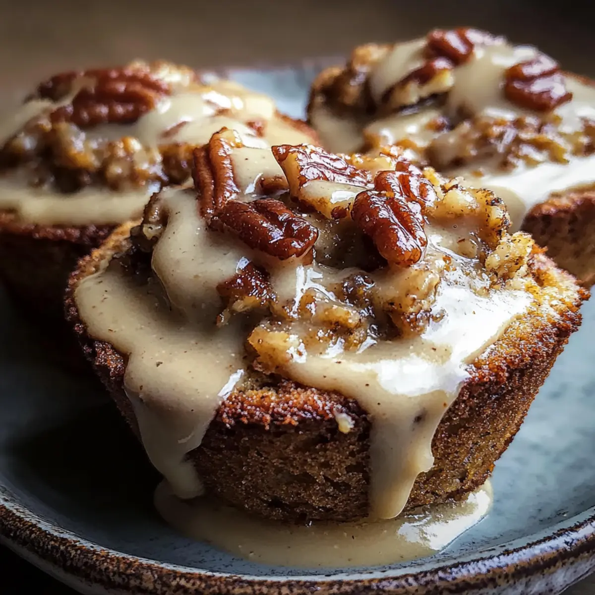 Cinnamon Roll Protein Muffins