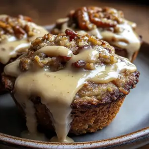 Cinnamon Roll Protein Muffins
