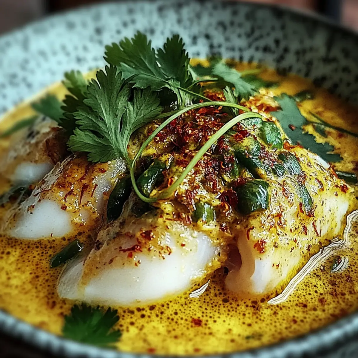 Coconut Lime Fish Curry with Jasmine Rice