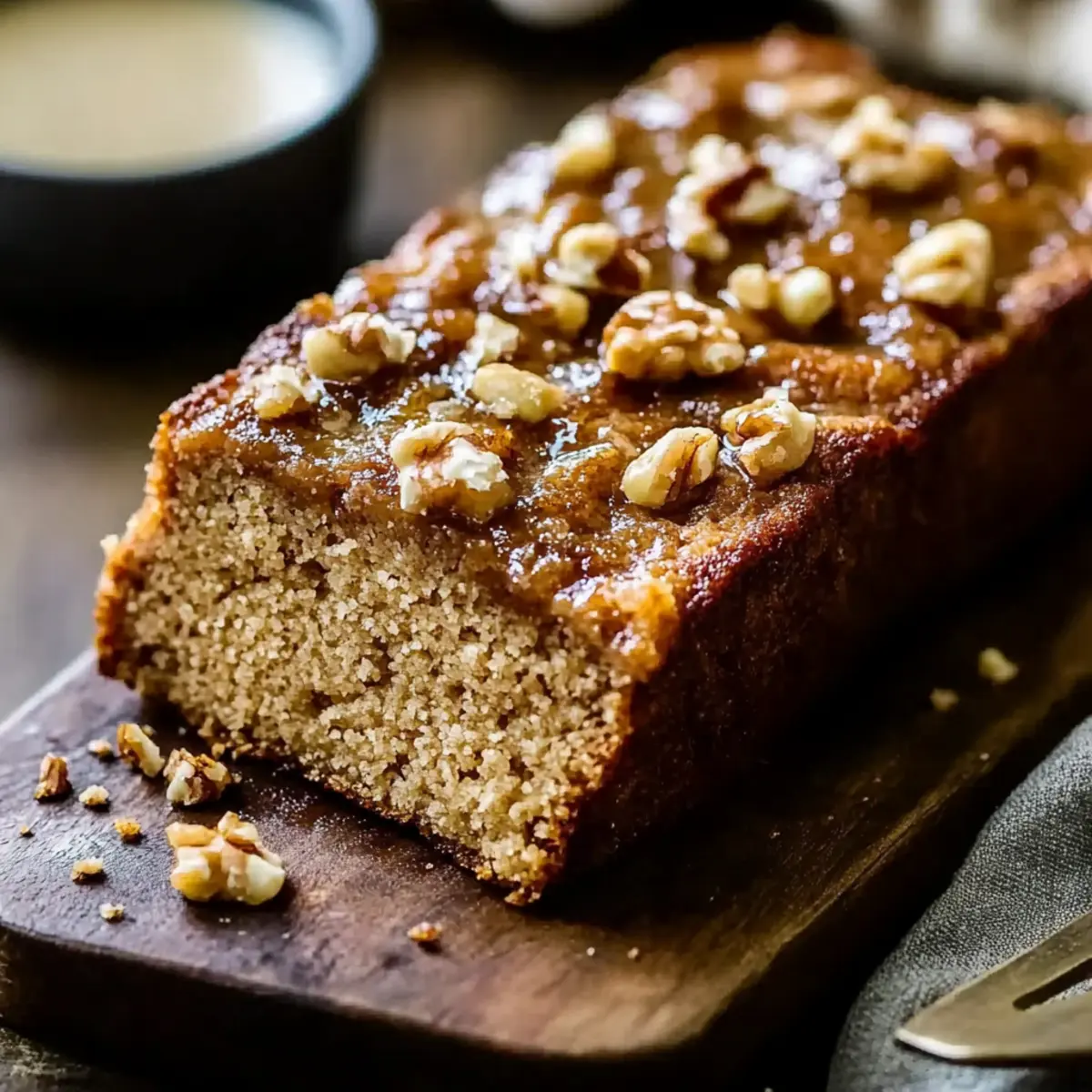 Coffee And Walnut Loaf