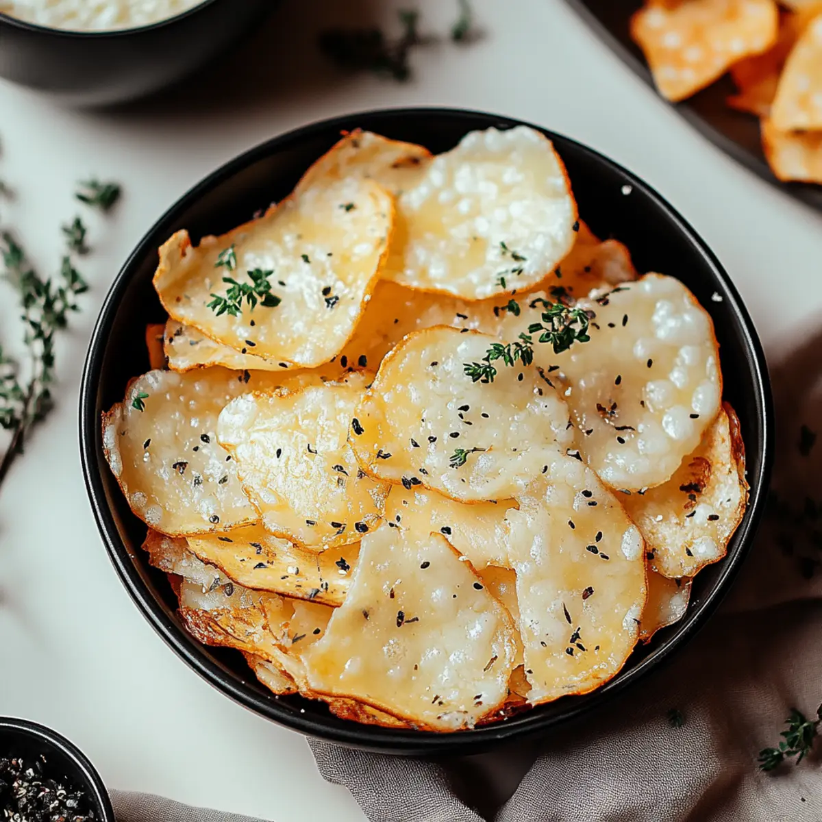 Cottage Cheese Chips