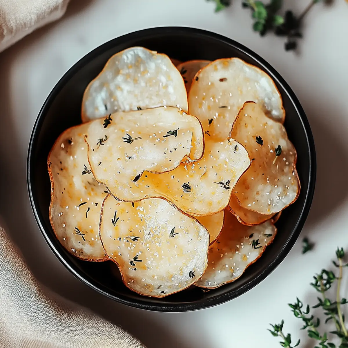 Cottage Cheese Chips