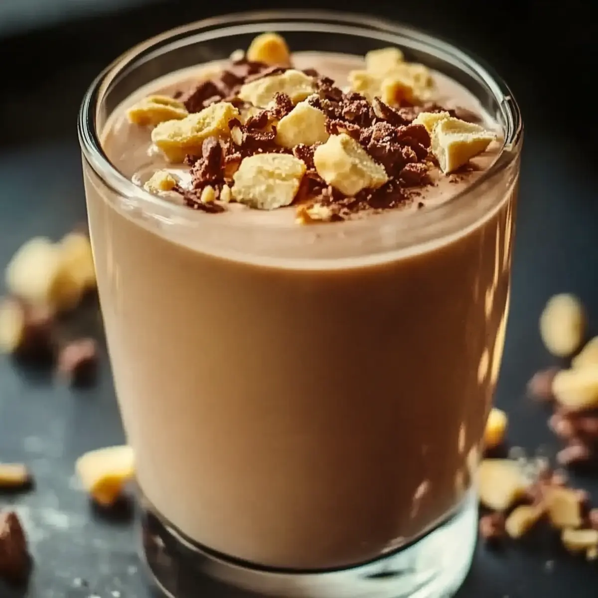 Cottage Cheese Peanut Butter Smoothie