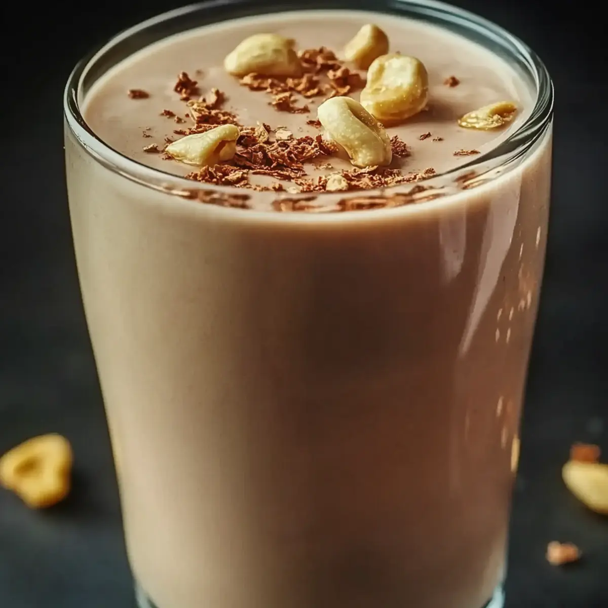 Cottage Cheese Peanut Butter Smoothie