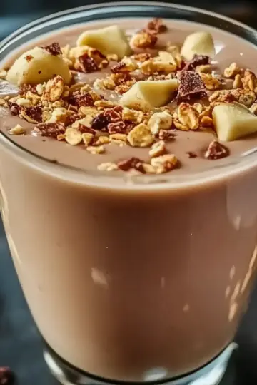 Cottage Cheese Peanut Butter Smoothie