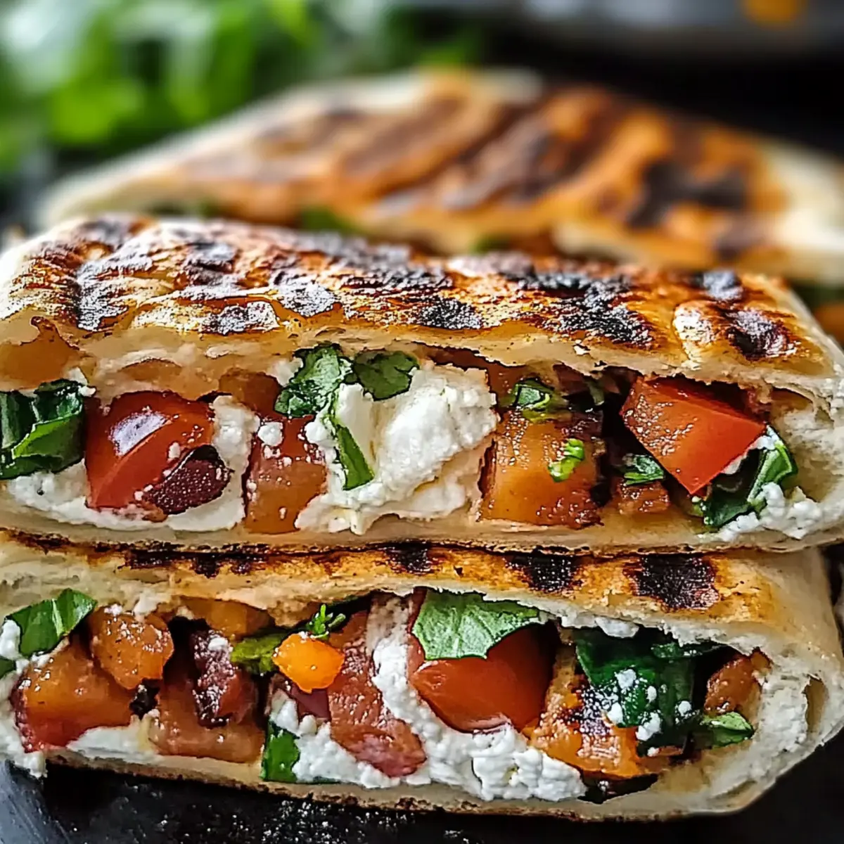 Cottage Cheese Wraps