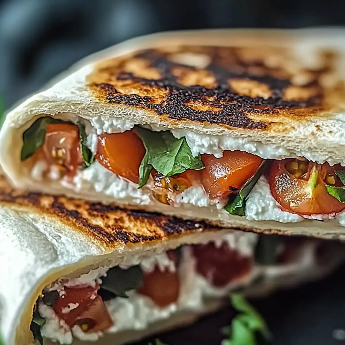 Cottage Cheese Wraps