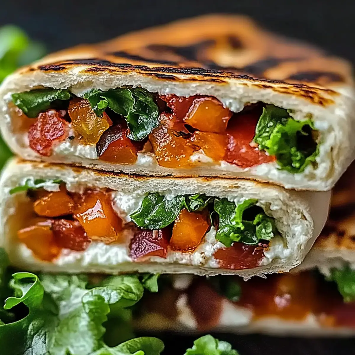 Cottage Cheese Wraps