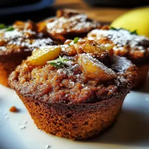 Cozy Gingerbread Coffeecake Muffins