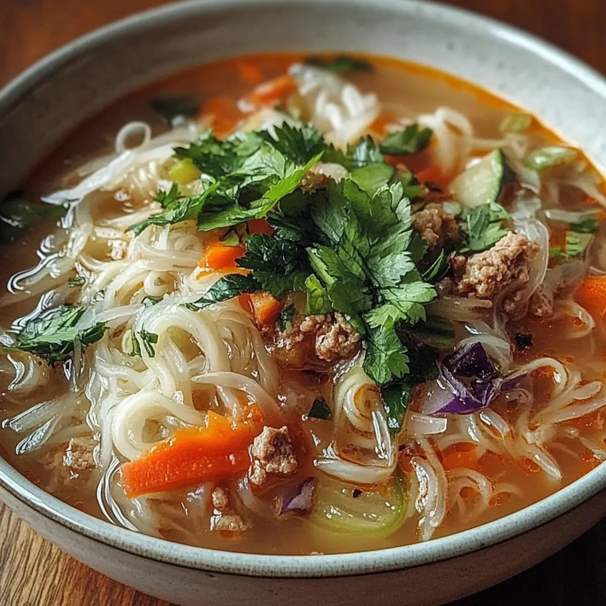 Cozy One-Pot Egg Roll Soup