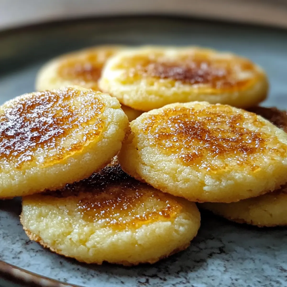 Crème Brûlée Cookies
