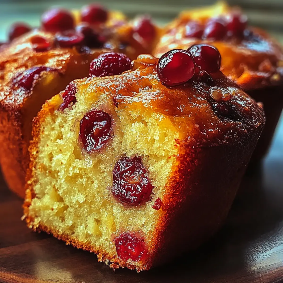 Cranberry Orange Mini Loaves
