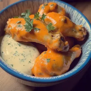 Creamy Buffalo Wings