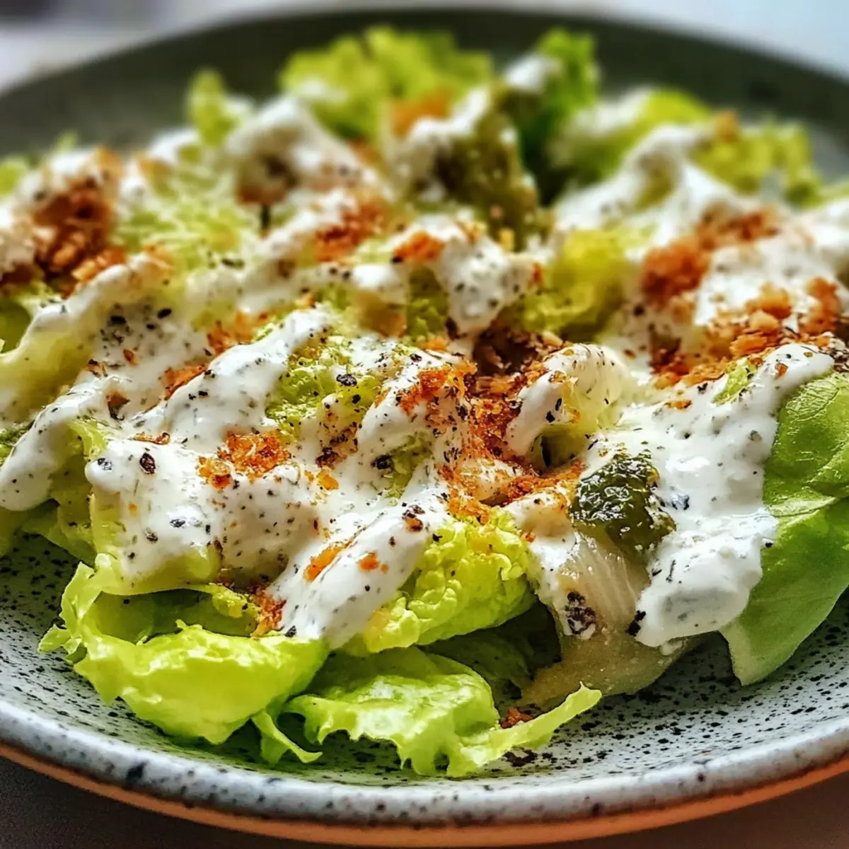 Creamy Greek Yogurt Caesar Dressing