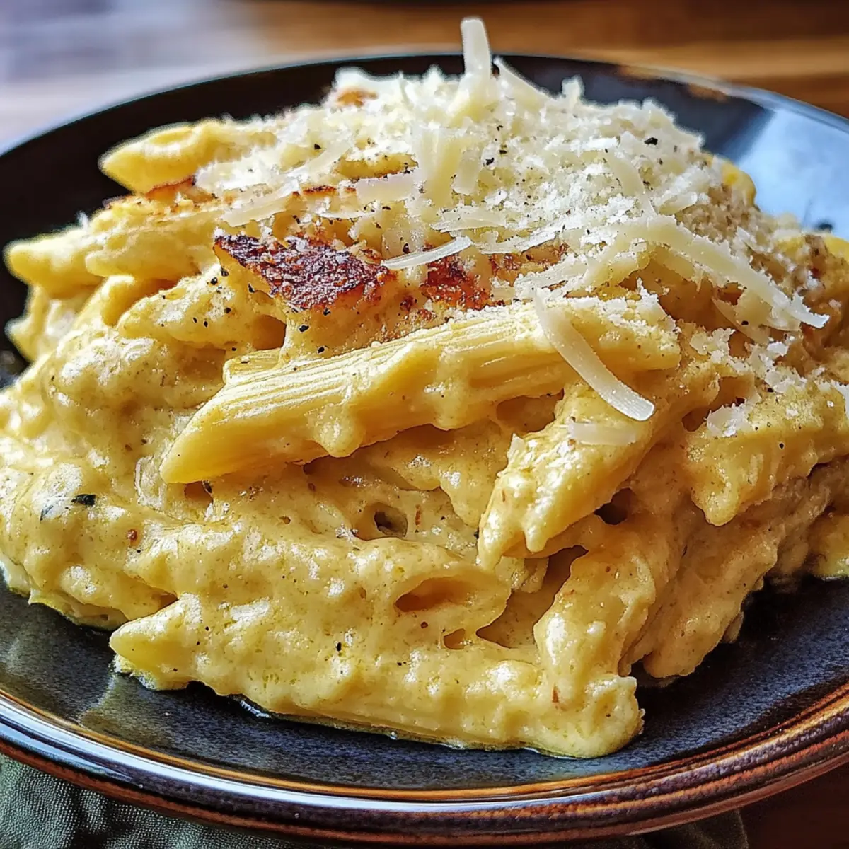 Creamy Italian Three-Cheese Pasta