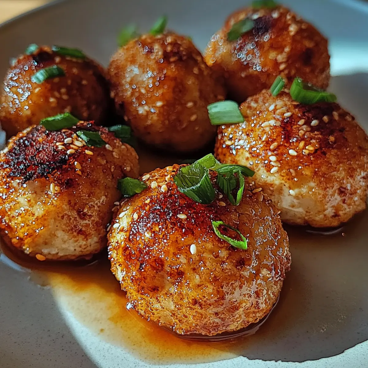 Crispy Air-Fried Tofu Balls
