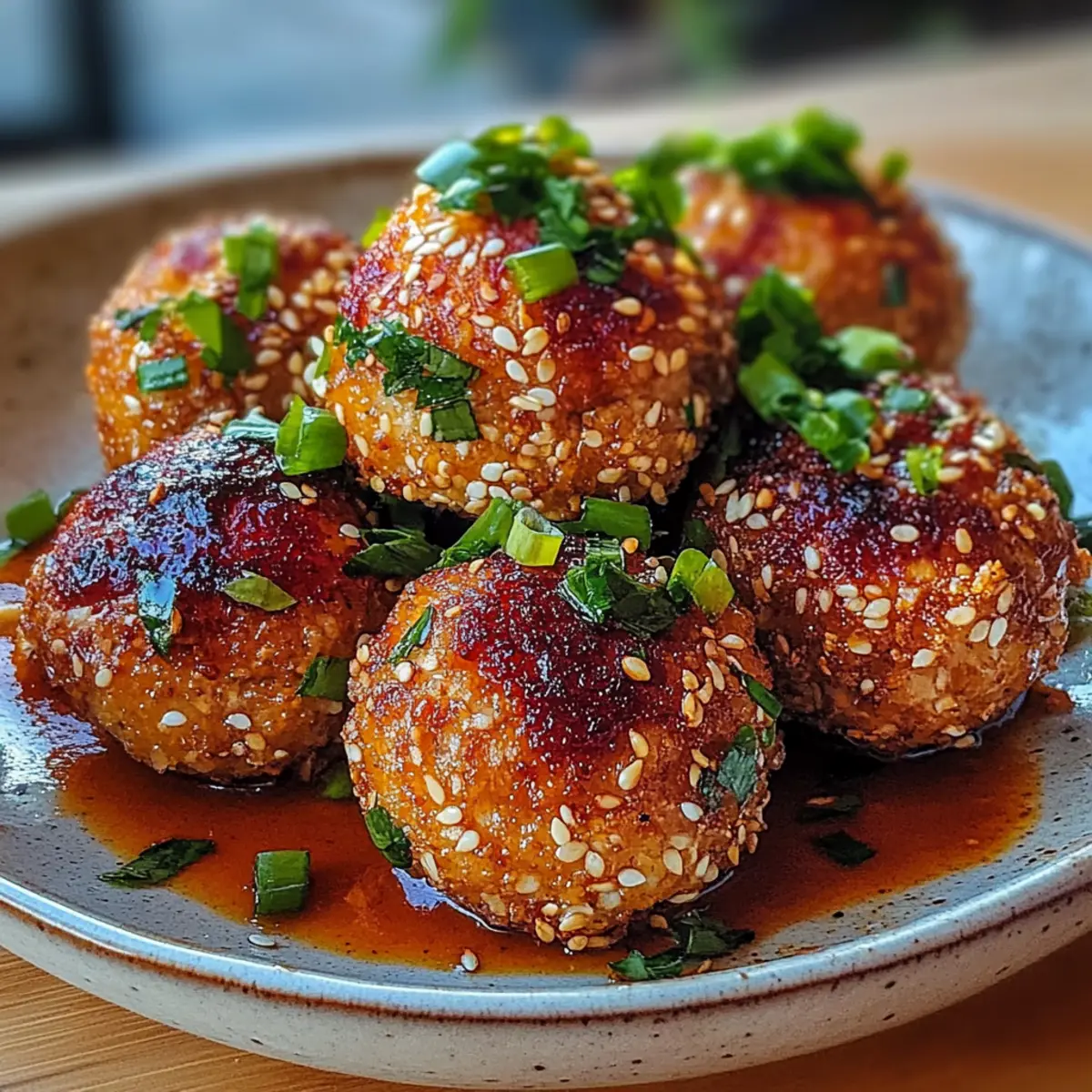 Crispy Air-Fried Tofu Balls