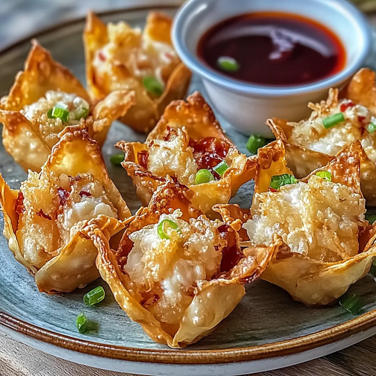 Crispy Crab Rangoon Bombs