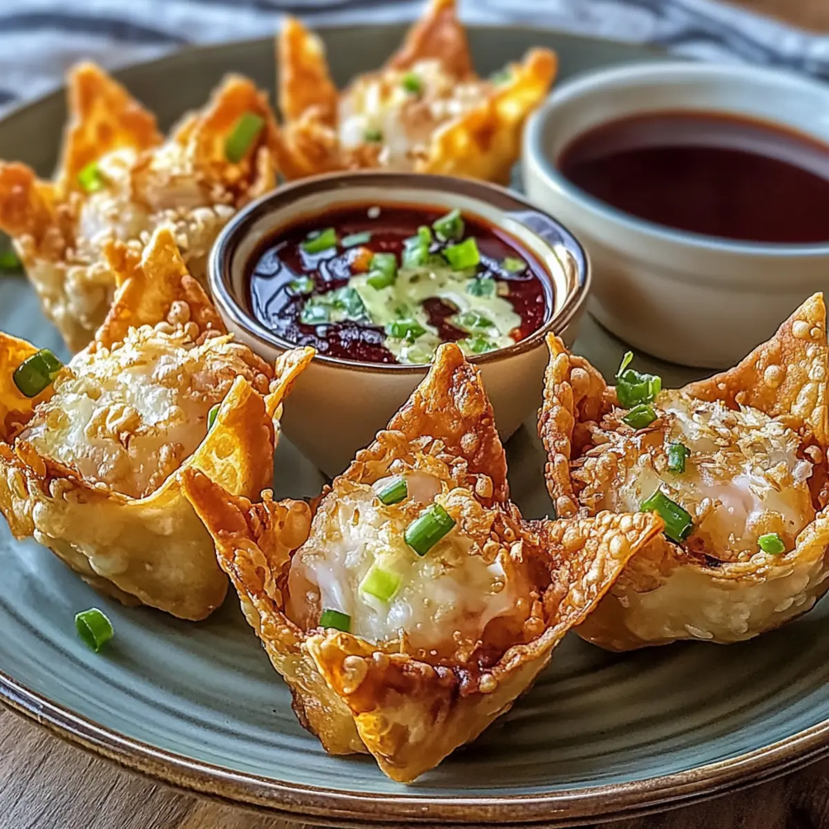 Crispy Crab Rangoon Bombs