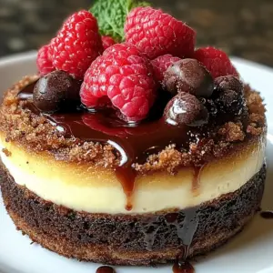 Decadent Dark Chocolate Raspberry Cheesecake