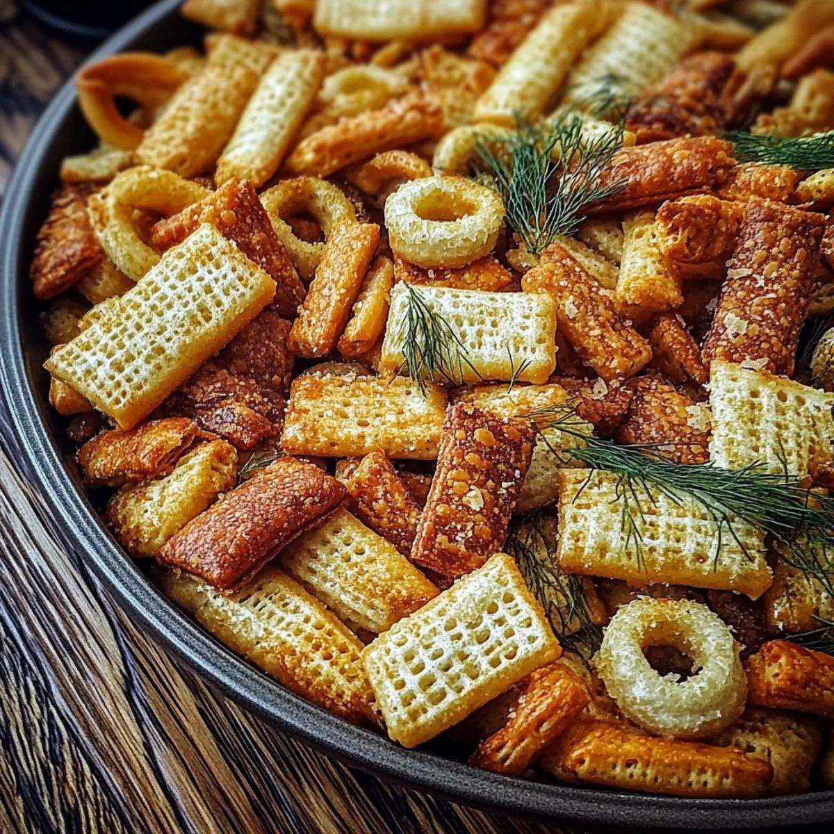 Dill Pickle Chex Mix